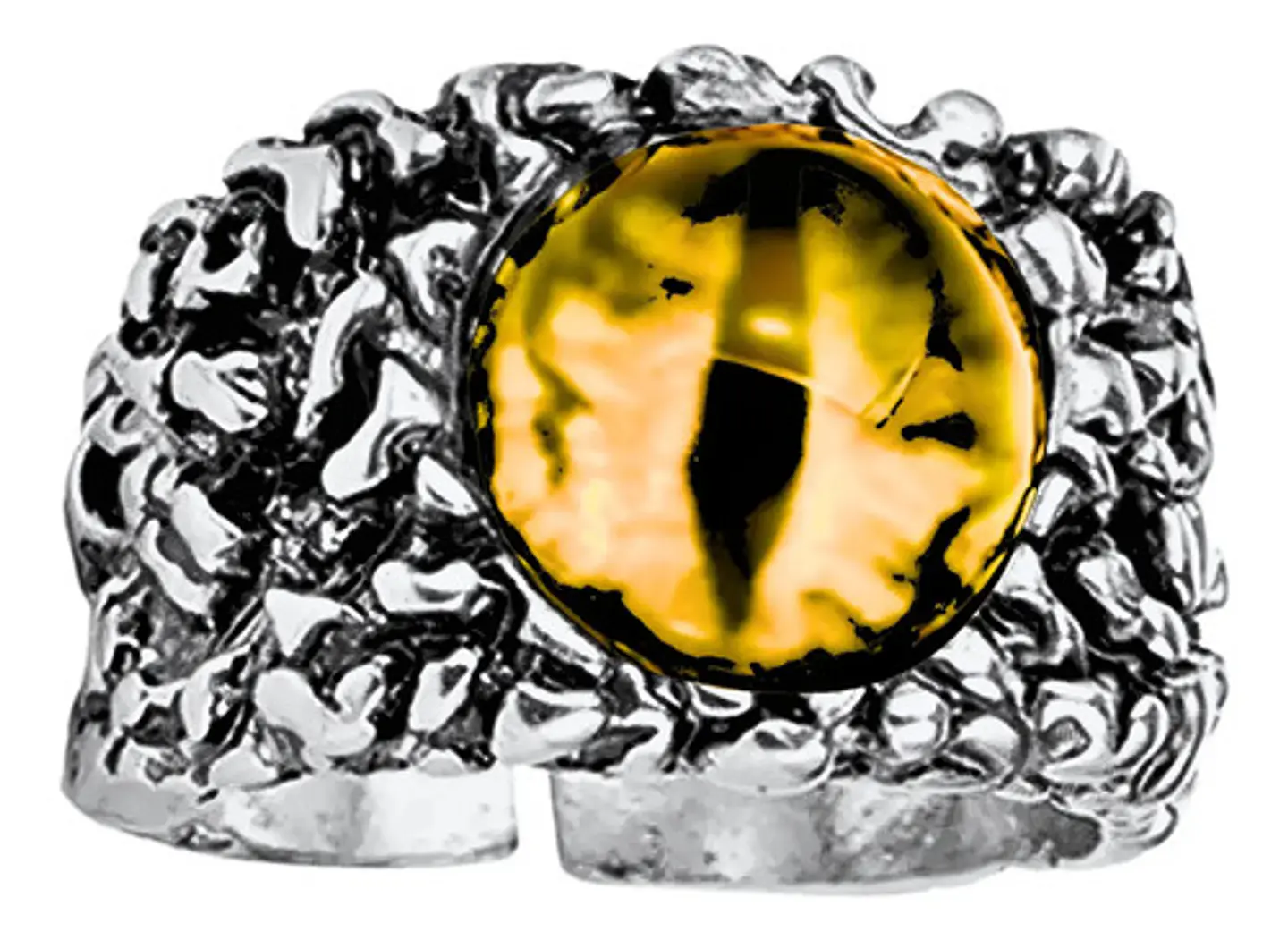 Anillo Para Hombres Y  Mujeres Con Ojo Del Mal Dragon Gótico 10