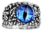 Anillo Para Hombres Y  Mujeres Con Ojo Del Mal Dragon Gótico - Miniatura 19
