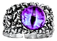 Anillo Para Hombres Y  Mujeres Con Ojo Del Mal Dragon Gótico - Miniatura 27
