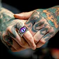 Anillo Para Hombres Y  Mujeres Con Ojo Del Mal Dragon Gótico - Miniatura 29
