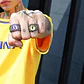 Anillo Para Hombres Y  Mujeres Con Ojo Del Mal Dragon Gótico - Miniatura 31