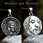 Collar Dije Sagrado Corazon Jesus Color Plata Hombre Y Mujer - Miniatura 16
