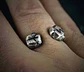 Anillo Acero Rustico Runas Vikingo Odin Color Plata Hombre - Miniatura 4