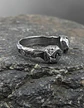 Anillo Acero Rustico Runas Vikingo Odin Color Plata Hombre - Miniatura 6