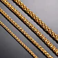 Cadena 6 Mm Acero 60 Cm Color Oro Espiga Urbana Hip Hombre - Miniatura 7