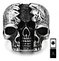 Anillo Calavera Rustica Cráneo De Acero Color Plata Hombre - Miniatura 1