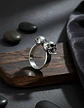 Anillo Para Hombre Mujer En Forma De Craneo Calavera Acero  - Miniatura 5