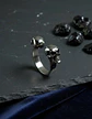Anillo Para Hombre Mujer En Forma De Craneo Calavera Acero  - Miniatura 8