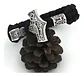 Pulsera Hombre Vikingo Cuerda Paracord Nórdico Hacha Nórdica - Miniatura 5