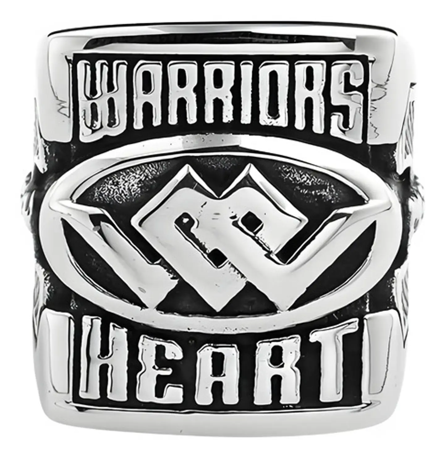 Anillo De Acero Biker Motociclista Urbano Color Plata Hombre 1