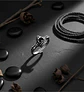 Anillo De Acero Craneo Mandibula Rustico Color Plata Hombre - Miniatura 6