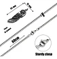 Collar Para Hombre Y Mujer Con Dije Ala Pluma Y Ojo De Horus - Miniatura 10