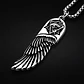 Collar Para Hombre Y Mujer Con Dije Ala Pluma Y Ojo De Horus - Miniatura 11