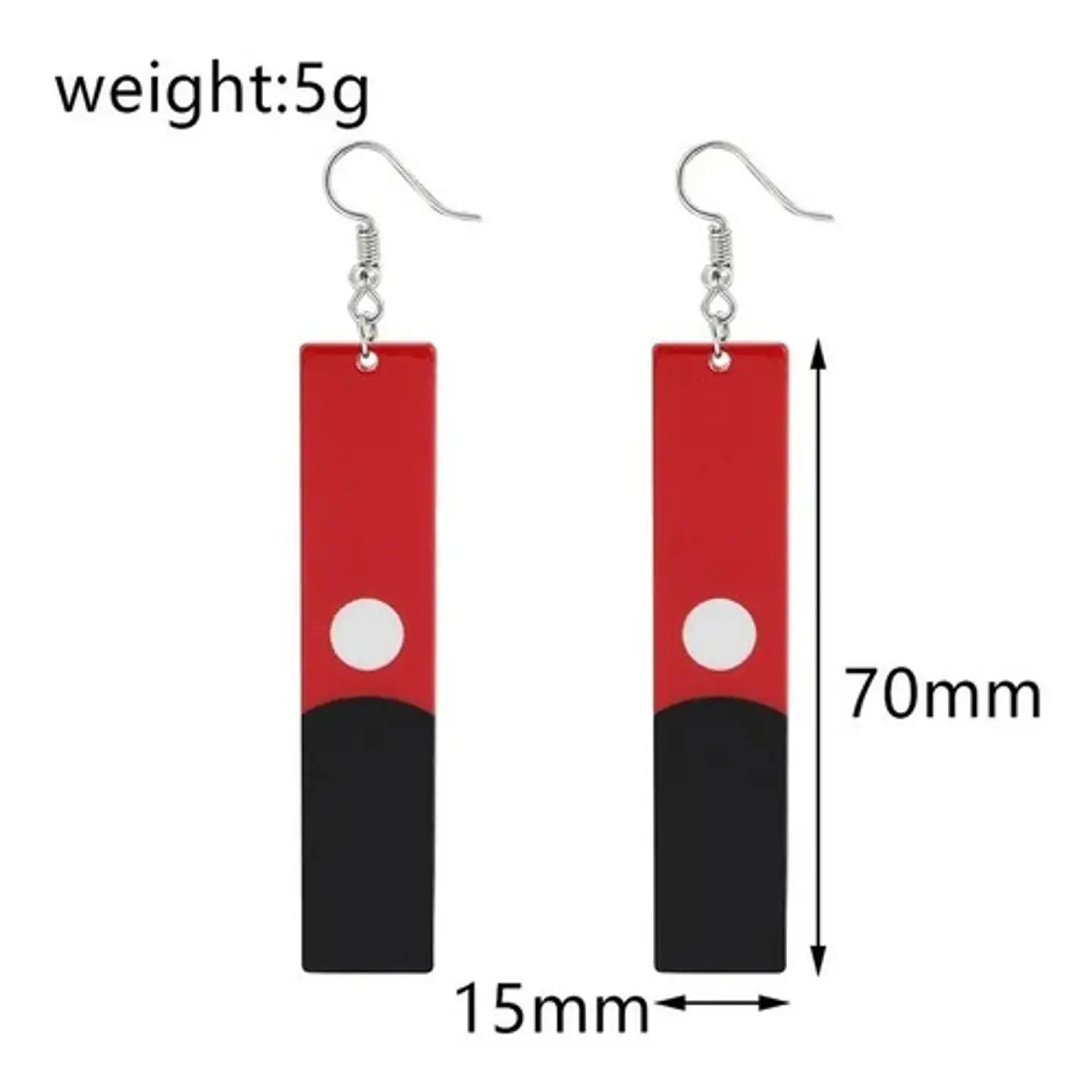Pendientes Aretes Vengadores De Tokio Acrílico Anime Mujer 2