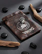 Anillo Hombre Vikingo Nórdico Runa Amuleto Acero Color Plata - Miniatura 7