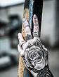 Anillo Hombre Vikingo Nórdico Runa Amuleto Acero Color Plata - Miniatura 9