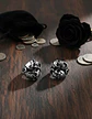 Anillo Para Hombre Cara Calavera Cráneo De Acero Color Plata - Miniatura 7