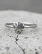 Anillo De Acero Vikingo Brujula Vegvísir Color Plata Mujer - Miniatura 2