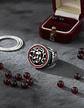 Anillo Medusa Mitología Griega Cz Acero Color Plata Hombre - Miniatura 12