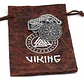 Collar Dije Nudo Celta Vikingo Acero Color Plata Para Hombre - Miniatura 2