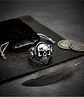 Anillo Hombre Calavera Cráneo Motociclista Acero Color Plata - Miniatura 7