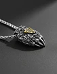 Collar Garra De Oso Nórdico Vikingo Acero Color Plata Hombre - Miniatura 6
