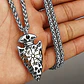 Collar Dije Vegvisir Lanza Vikingo Acero Color Plata Hombre - Miniatura 6