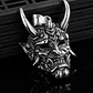 Collar Para Hombre Con Dije Demonio Diablo Acero Color Plata - Miniatura 12