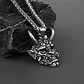 Collar Para Hombre Con Dije Demonio Diablo Acero Color Plata - Miniatura 14