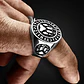 Anillo Para Hombre Mujer Con Garra Lobo Vikingo Color Plata - Miniatura 8