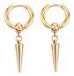 Aretes Pendientes Candongas Cruz Acero Inoxidable Hombre - Miniatura 17