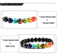 2 Unds Pulsera Manilla Piedras Naturales Chakra Hombre Mujer - Miniatura 3