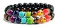 2 Unds Pulsera Manilla Piedras Naturales Chakra Hombre Mujer - Miniatura 6