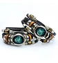 Pulsera Manilla Cuero Zodiacal Signo Zodiaco Hombre Y Mujer - Miniatura 5