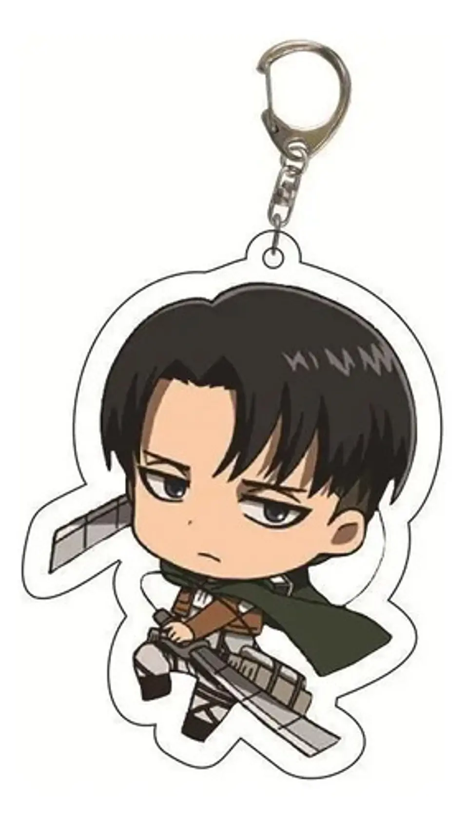 Llavero Figura Anime Attack On Titan Shingeki Hombre Y Mujer 4