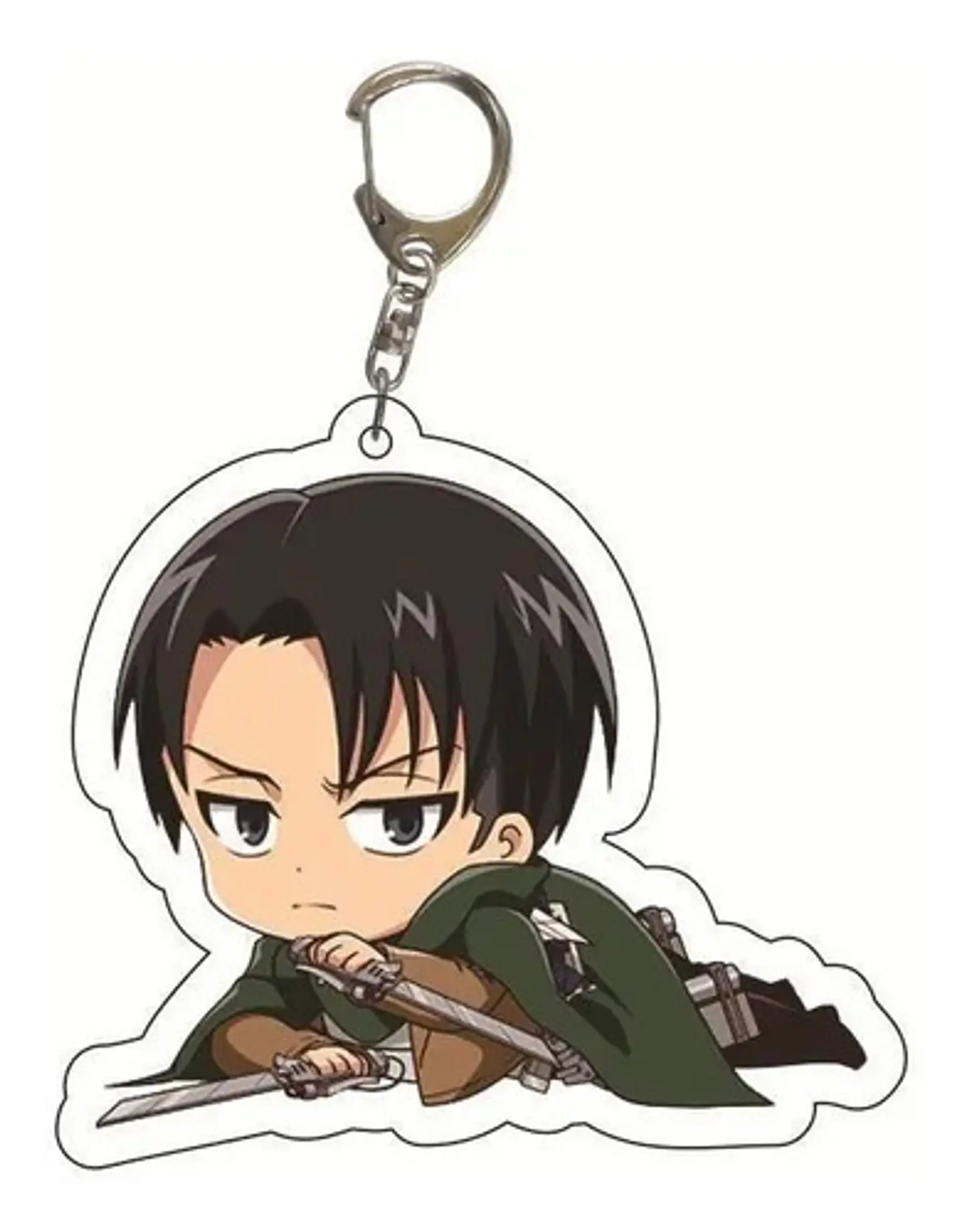 Llavero Figura Anime Attack On Titan Shingeki Hombre Y Mujer 8