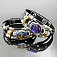 Pulsera Manilla De Cuero Signo Zodiaco Zodiacal Hombre Mujer - Miniatura 24
