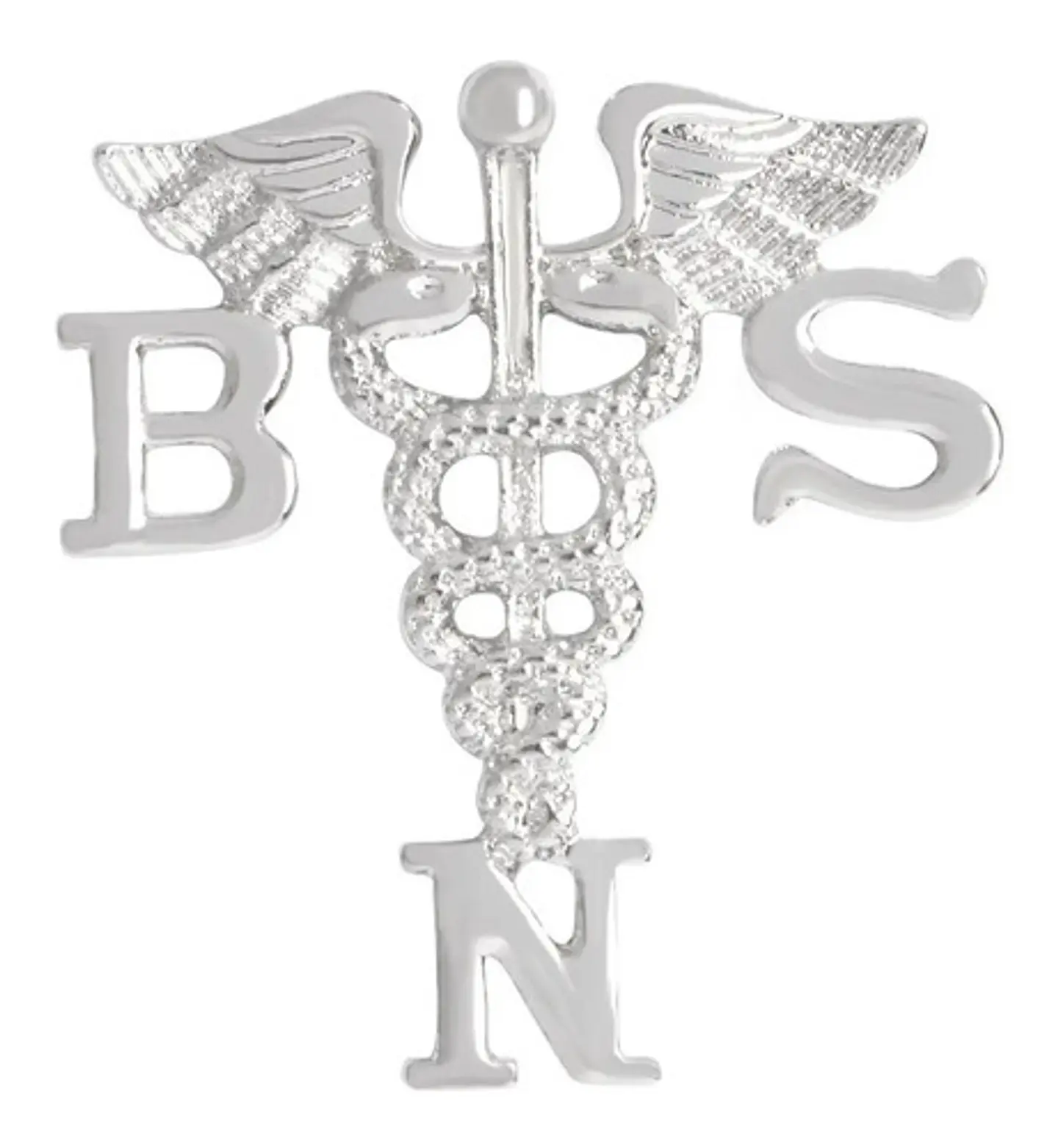 Broche Pin Alerta Medica Bastón De Esculapio Hombre Y Mujer 1