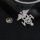 Broche Pin Alerta Medica Bastón De Esculapio Hombre Y Mujer - Miniatura 7