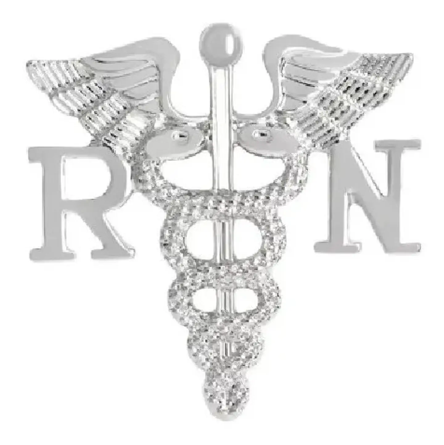Broche Pin Alerta Medica Bastón De Esculapio Hombre Y Mujer 10