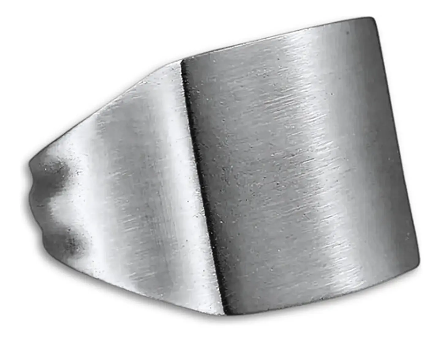 Anillo Color Plata Urbano Acero Inoxidable Industrial Hombre 1