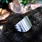 Anillo Color Plata Urbano Acero Inoxidable Industrial Hombre - Miniatura 4