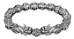 Pulsera Obsidiana Cuentas Color Oro Protección Pixiu Hombre - Miniatura 11