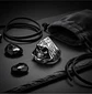 Anillo Cráneo Calavera Rustico Acero Color Plata Para Hombre - Miniatura 9