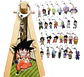 Llavero Acrílico Dragon Ball Z Goku Anime Hombre Y Mujer - Miniatura 14