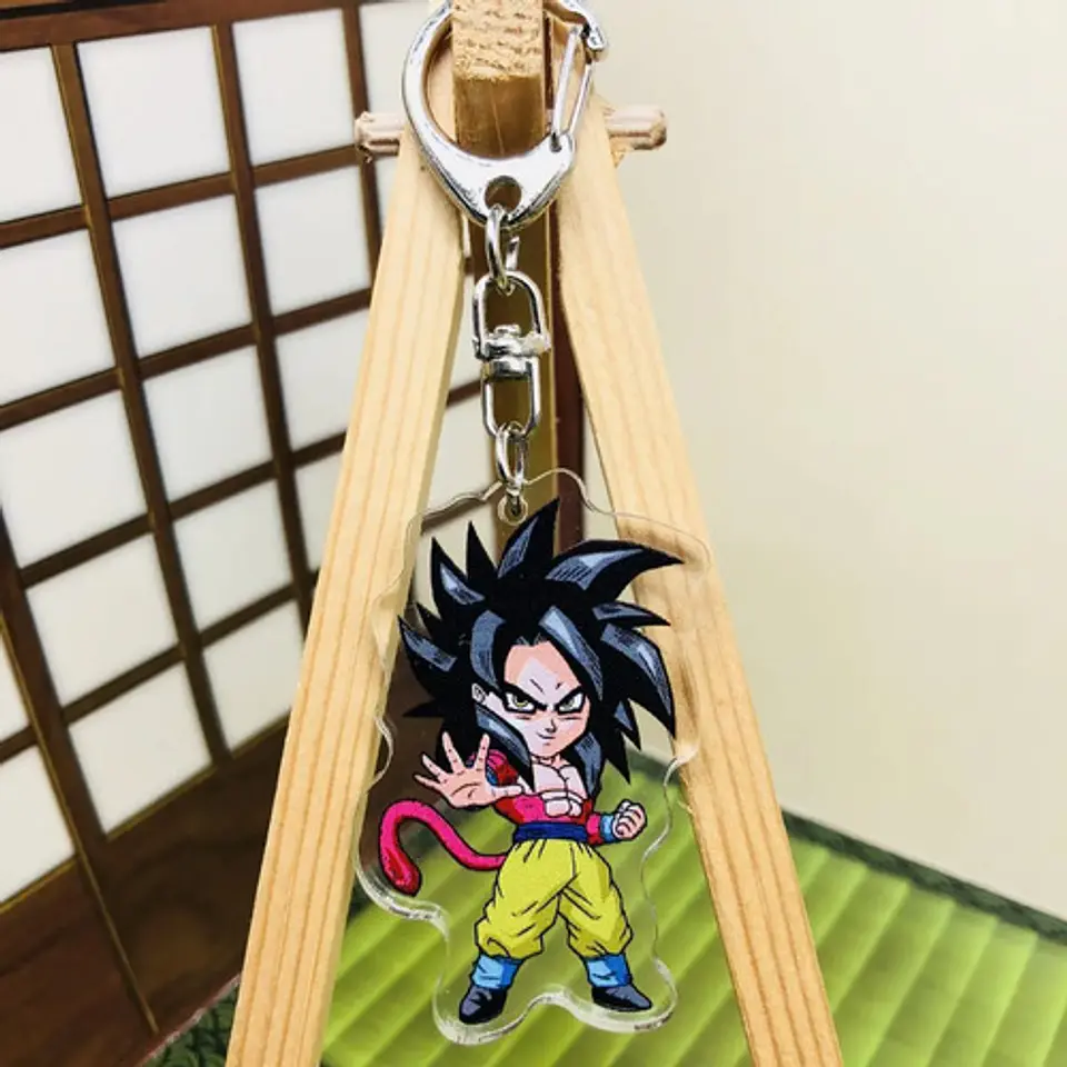 Llavero Acrílico Dragon Ball Z Goku Anime Hombre Y Mujer 15