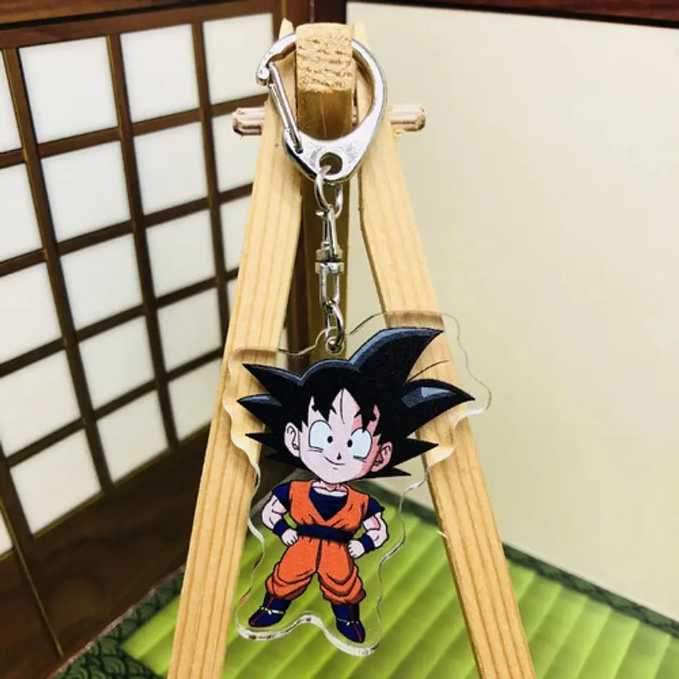 Llavero Acrílico Dragon Ball Z Goku Anime Hombre Y Mujer 35