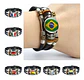 Pulsera Manilla Cuero Equipos De Futbol Mundial Para Hombre - Miniatura 1