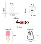 Broche Pin Insignia Odontologo Diente Muelas Hombre Y Mujer - Miniatura 8