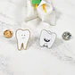 Broche Pin Insignia Odontologo Diente Muelas Hombre Y Mujer - Miniatura 13